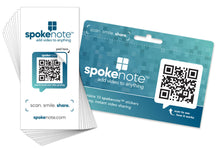 Load image into Gallery viewer, Spokenote® stickers - 10 pack