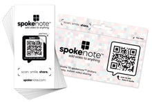 Load image into Gallery viewer, Spokenote® stickers - 10 pack