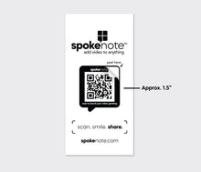 Load image into Gallery viewer, Spokenote® stickers - 10 pack