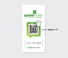 Load image into Gallery viewer, Spokenote® stickers - 10 pack