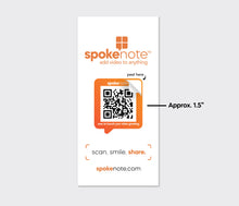 Load image into Gallery viewer, Spokenote® stickers - 10 pack