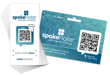 Load image into Gallery viewer, Custom Spokenote® stickers
